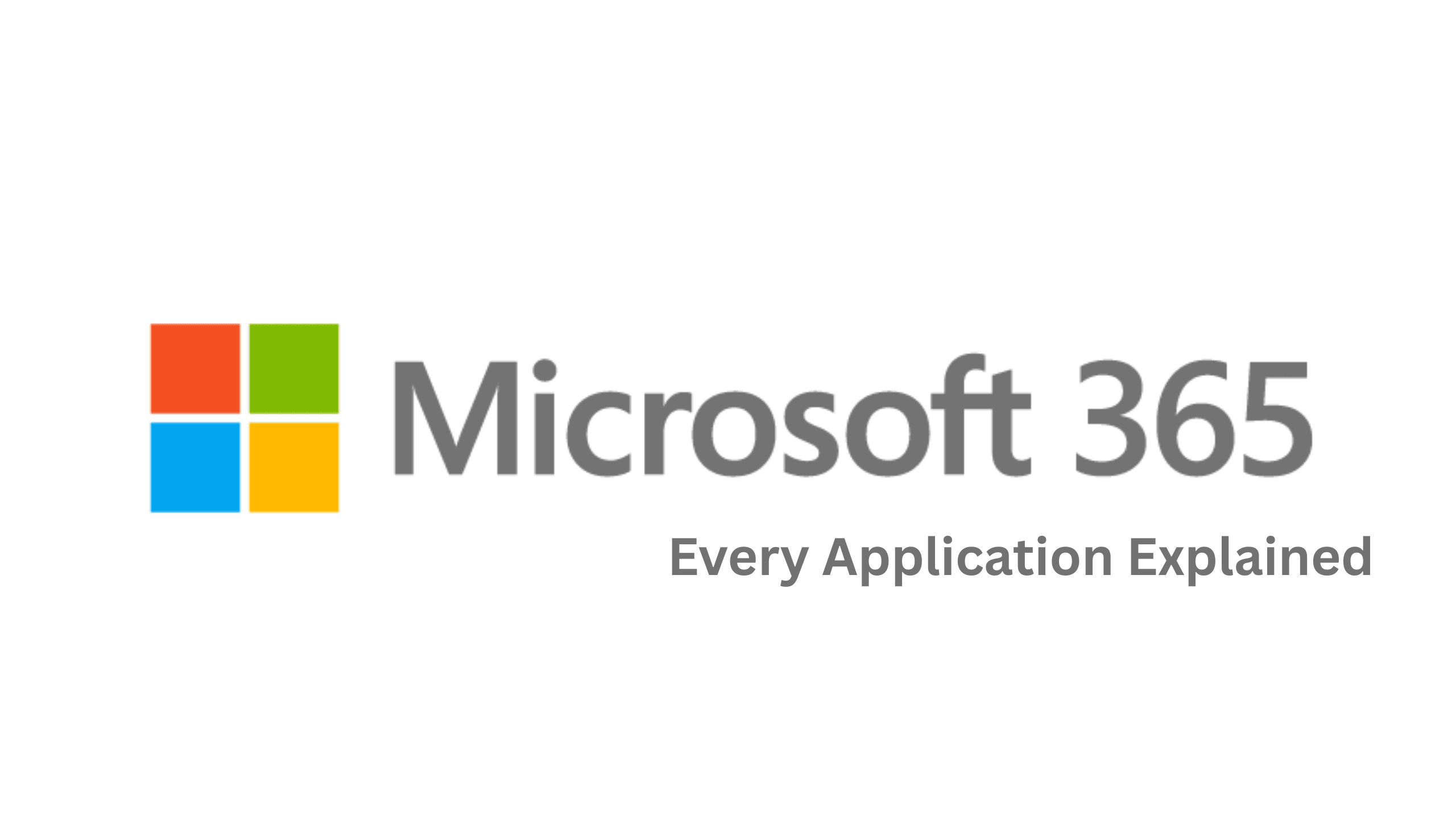 Every Microsoft 365 App Explained!