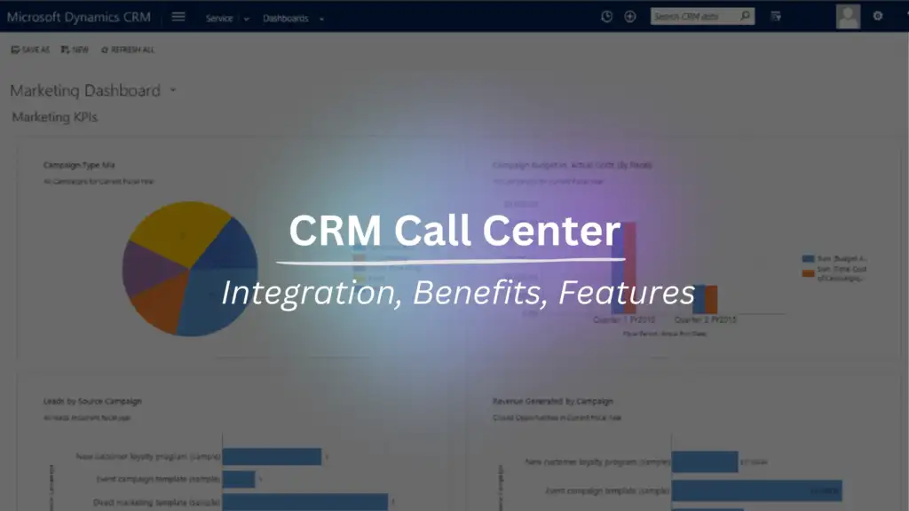 CRM Call Center Integration, Benefits, Features GEM365