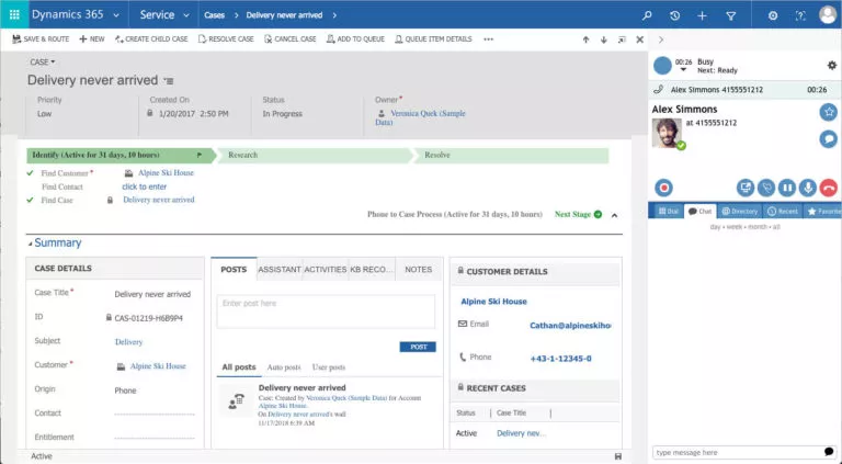 CRM Call Center GEM365