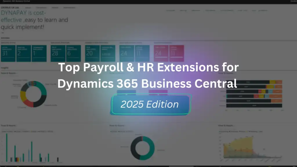 Top Payroll & HR Extensions for Dynamics 365 Business Central GEM365