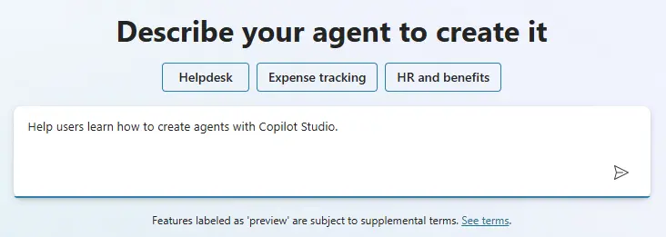 Microsoft Copilot Agent GEM365