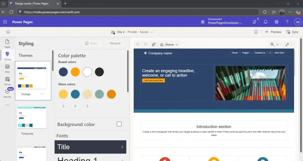 Microsoft Power Pages GEM365
